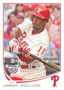2013 Topps Opening Day #208 Jimmy Rollins Front