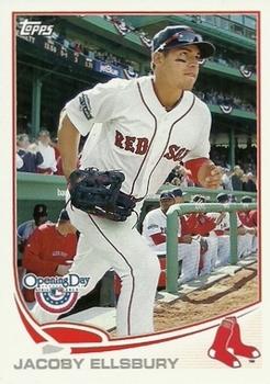 2013 Topps Opening Day #20 Jacoby Ellsbury Front