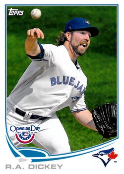 2013 Topps Opening Day #213 R.A. Dickey Front