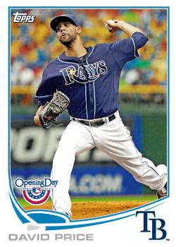 2013 Topps Opening Day #218 David Price Front