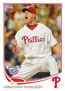 2013 Topps Opening Day #25 Jonathan Papelbon Front