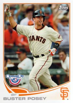 2013 Topps Opening Day #1 Buster Posey Front