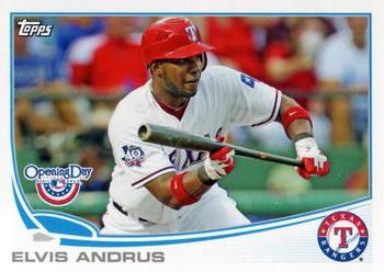 2013 Topps Opening Day #51 Elvis Andrus Front