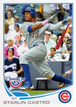 2013 Topps Opening Day #54 Starlin Castro Front