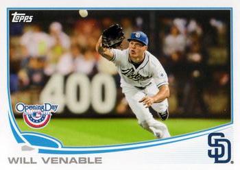 2013 Topps Opening Day #65 Will Venable Front