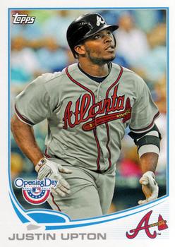2013 Topps Opening Day #93 Justin Upton Front