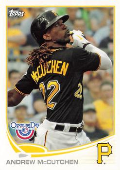 2013 Topps Opening Day #102 Andrew McCutchen Front