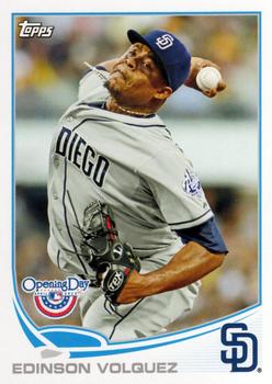 2013 Topps Opening Day #127 Edinson Volquez Front
