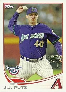 2013 Topps Opening Day #158 J.J. Putz Front