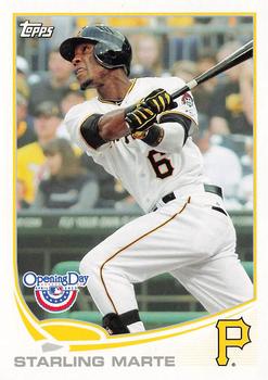 2013 Topps Opening Day #167 Starling Marte Front