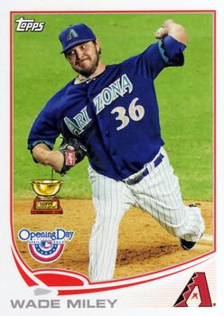 2013 Topps Opening Day #179 Wade Miley Front