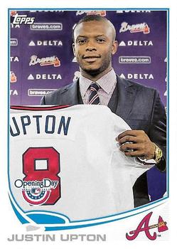 2013 Topps Opening Day #93 Justin Upton Front