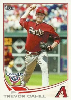 2013 Topps Opening Day #75 Trevor Cahill Front
