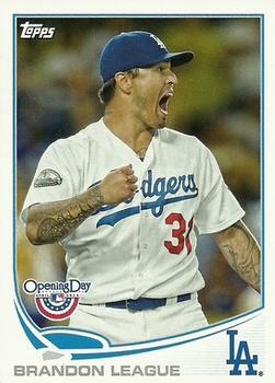 2013 Topps Opening Day #86 Brandon League Front