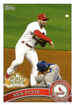 2011 Topps World Series Champions St. Louis Cardinals #WS2 Nick Punto Front