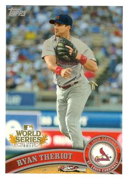 2011 Topps World Series Champions St. Louis Cardinals #WS9 Ryan Theriot Front