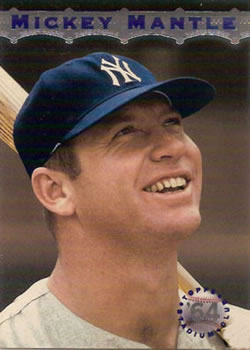 1996 Stadium Club - Mickey Mantle #MM15 Mickey Mantle Front