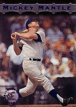 1996 Stadium Club - Mickey Mantle #MM16 Mickey Mantle Front