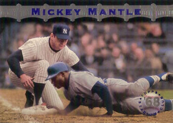 1996 Stadium Club - Mickey Mantle #MM17 Mickey Mantle Front
