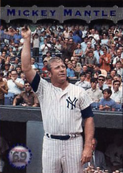 1996 Stadium Club - Mickey Mantle #MM18 Mickey Mantle Front