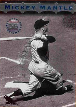 1996 Stadium Club - Mickey Mantle #MM6 Mickey Mantle Front