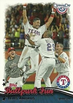 2013 Topps Opening Day - Ballpark Fun #BF-16 Elvis Andrus Front