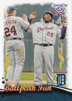 2013 Topps Opening Day - Ballpark Fun #BF-4 Prince Fielder Front