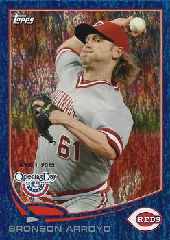 2013 Topps Opening Day - Blue #29 Bronson Arroyo Front