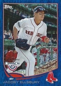2013 Topps Opening Day - Blue #20 Jacoby Ellsbury Front