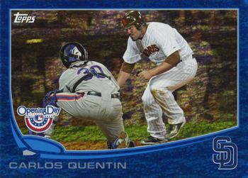 2013 Topps Opening Day - Blue #40 Carlos Quentin Front