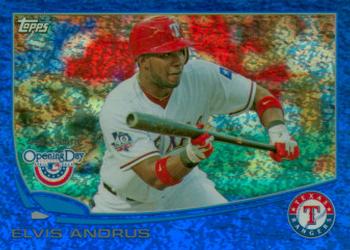 2013 Topps Opening Day - Blue #51 Elvis Andrus Front