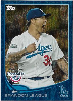 2013 Topps Opening Day - Blue #86 Brandon League Front