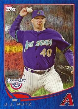 2013 Topps Opening Day - Blue #158 J.J. Putz Front