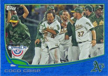 2013 Topps Opening Day - Blue #188 Coco Crisp Front