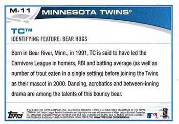 2013 Topps Opening Day #M-11 TC Bear Back