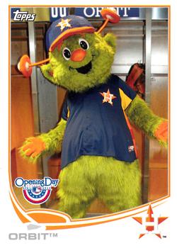 2013 Topps Opening Day - Mascots #M-16 Orbit Front