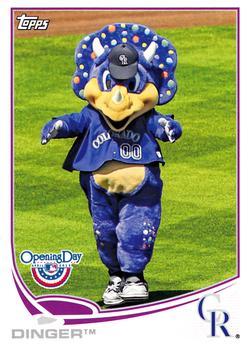 2013 Topps Opening Day - Mascots #M-18 Dinger Front
