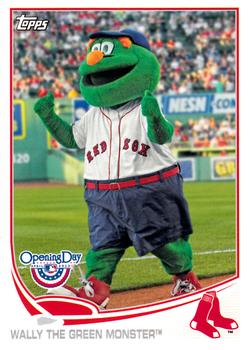 2013 Topps Opening Day - Mascots #M-22 Wally the Green Monster Front