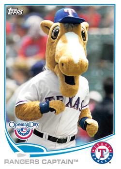2013 Topps Opening Day - Mascots #M-5 Rangers Captain Front
