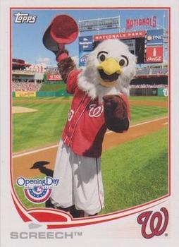 2013 Topps Opening Day - Mascots #M-7 Screech Front