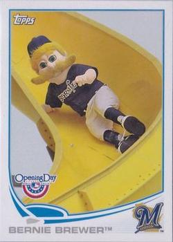 2013 Topps Opening Day - Mascots #M-8 Bernie Brewer Front