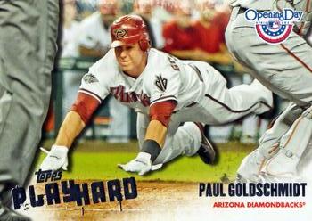 2013 Topps Opening Day - Play Hard #PH-22 Paul Goldschmidt Front