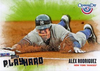 2013 Topps Opening Day - Play Hard #PH-24 Alex Rodriguez Front