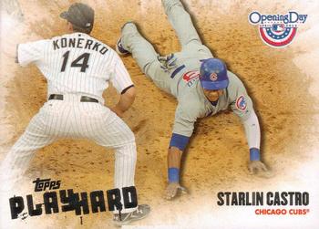 2013 Topps Opening Day - Play Hard #PH-9 Starlin Castro Front