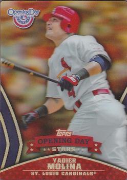 2013 Topps Opening Day - Opening Day Stars #ODS-25 Yadier Molina Front