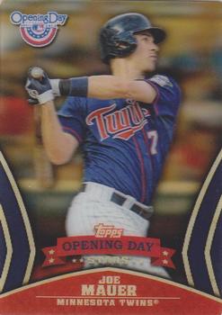 2013 Topps Opening Day #ODS-9 Joe Mauer Front