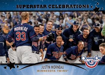 2013 Topps Opening Day - Superstar Celebrations #SC-12 Justin Morneau Front