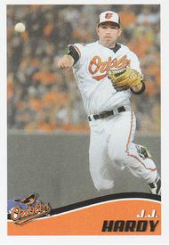 2013 Topps Stickers #5 J.J. Hardy Front