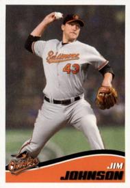 2013 Topps Stickers #6 Jim Johnson Front