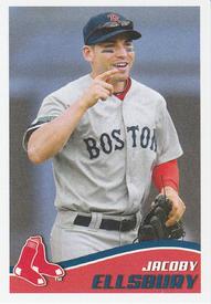 2013 Topps Stickers #10 Jacoby Ellsbury Front
